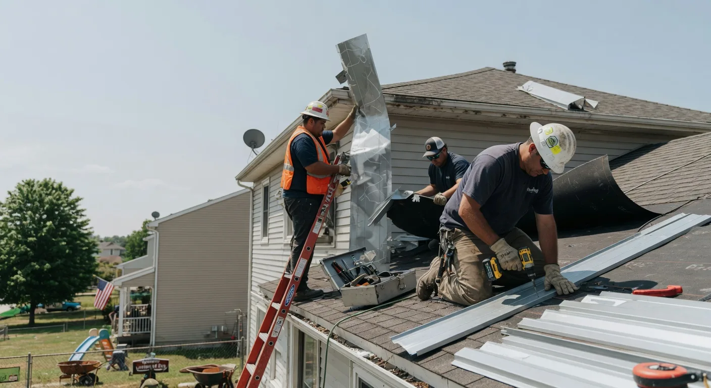 Metal Roof Repair in Woodbury, MN